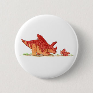 Pentaceratops und Spielzeug Button