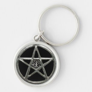 Pentacle Tree Of Life Key Chain Schlüsselanhänger