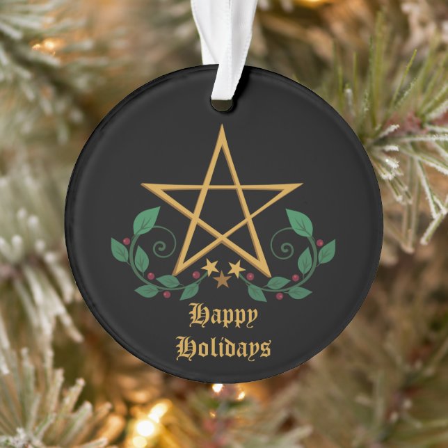 Pentacle Witchy Pagan (Arbre)