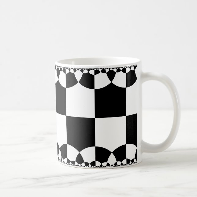 Pentagon-Schach Kaffeetasse (Rechts)