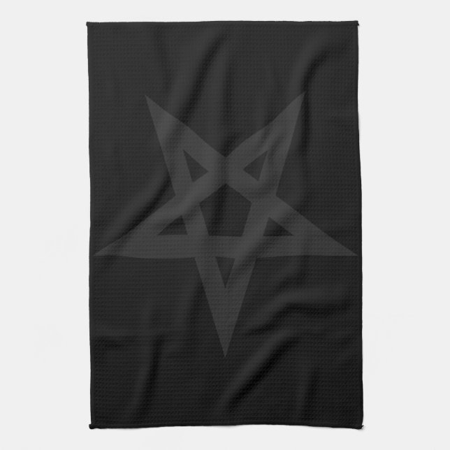Pentagram Geschirrtuch (Vertikal)