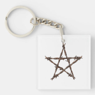 Pentagram of Thorns Schlüsselanhänger