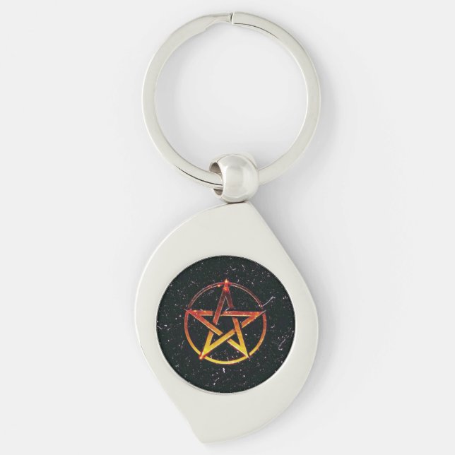 pentagram schlüsselanhänger (Vorderseite)