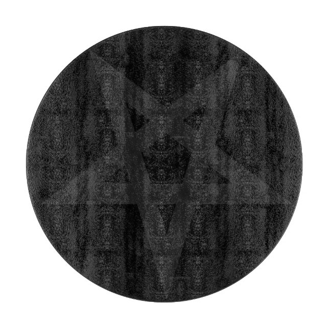 Pentagram Schneidebrett (Vorderseite)