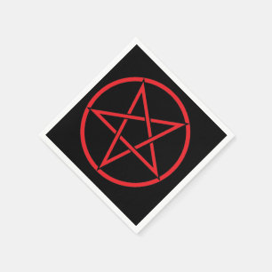 Pentagram-Servietten Serviette