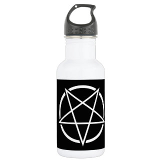 Pentagram (weißes) No.1 Trinkflasche