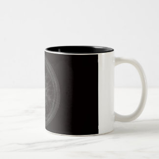 Pentagram Zweifarbige Tasse