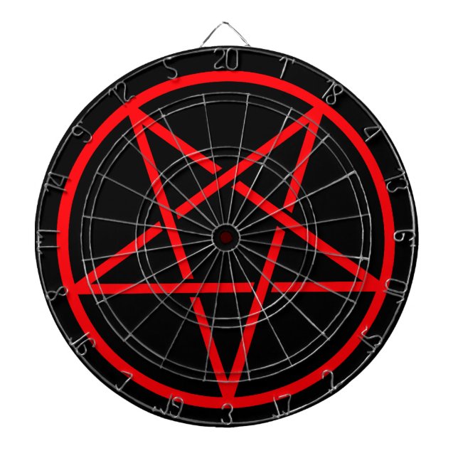 PentagramDartboard Dartscheibe (vorne)