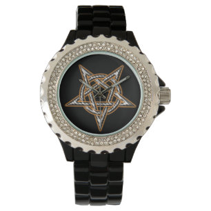 Pentagramm Armbanduhr