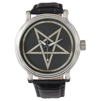 Pentagramm Armbanduhr