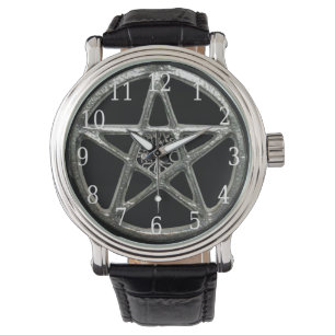 Pentagramm Armbanduhr