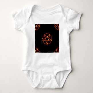 Pentagramm Baby Strampler