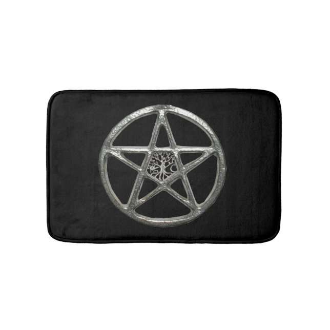 Pentagramm Bädermatte Badematte (Vorderseite)