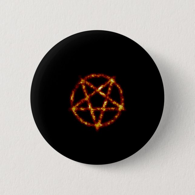Pentagramm Button (Vorderseite)