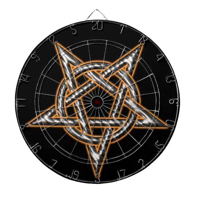 Pentagramm Dartscheibe (vorne)
