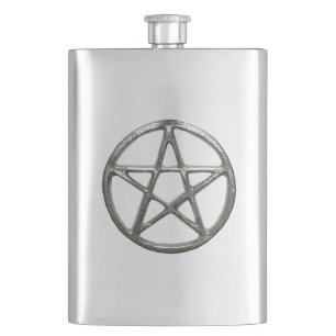 Pentagramm Flask Flachmann
