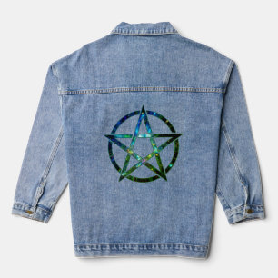 Pentagramm Jeansjacke