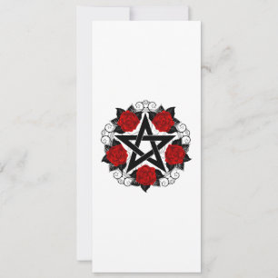 Pentagramm mit Rote Rosen Ankündigung