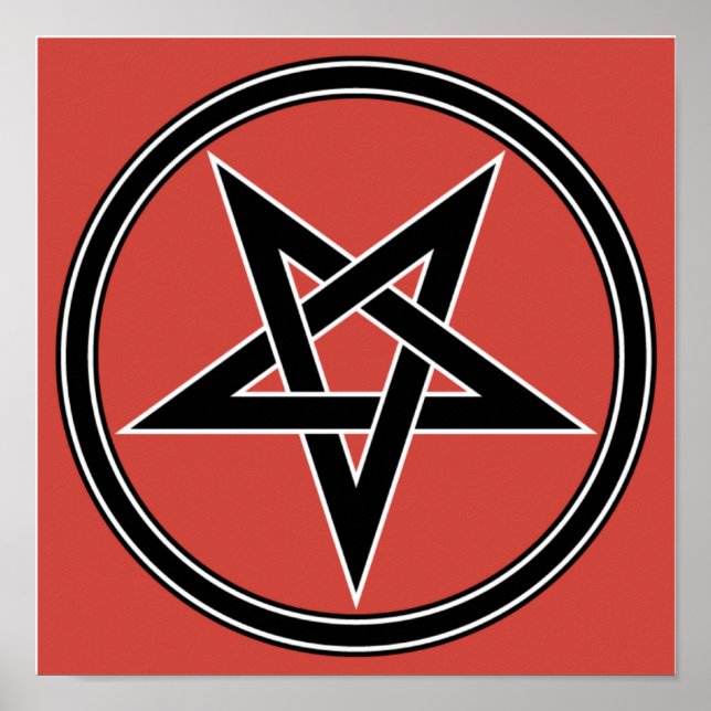 Pentagramm Poster (Vorne)