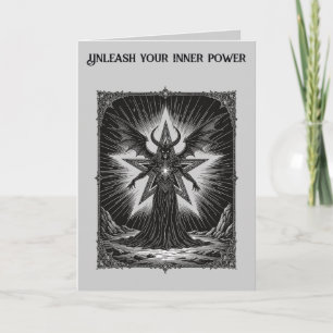 Pentagramm Puls Decarabia erhebt sich Karte