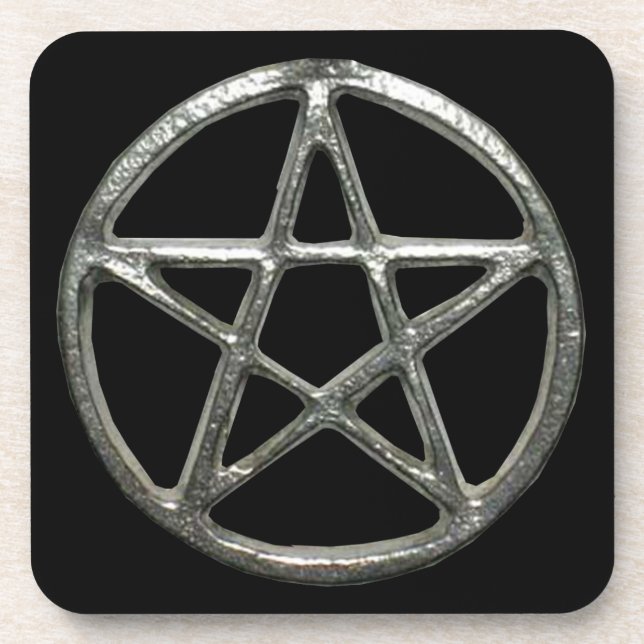 Pentagramm Untersetzer (Vorderseite)