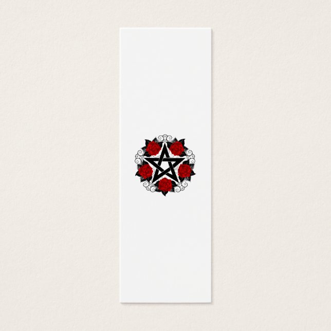 Pentagramme aux roses rouges (Devant)