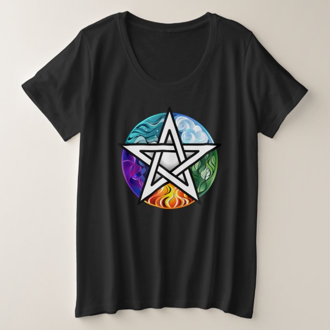 pentagramme du Wiccan (Design devant)