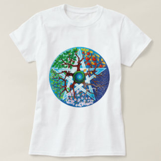 Pentagrammjahreszeiten T-Shirt