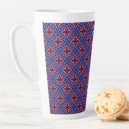 Pentas auf Lila Milchtasse