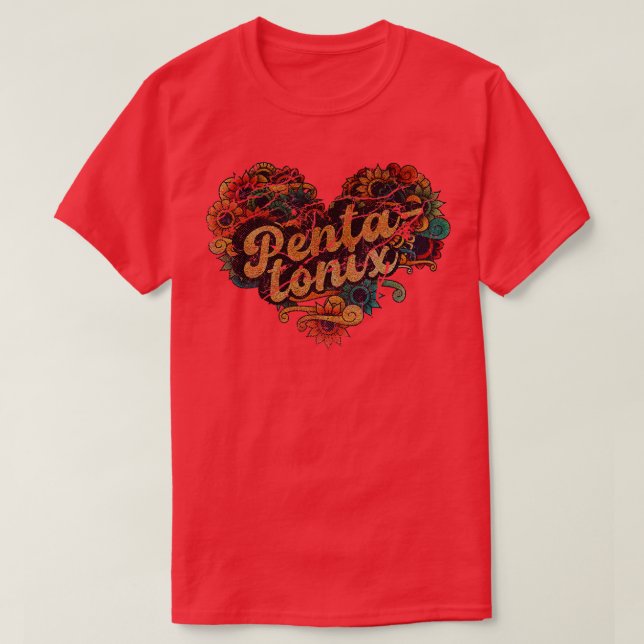 PENTATONIX DÜSTER T-Shirt (Design vorne)