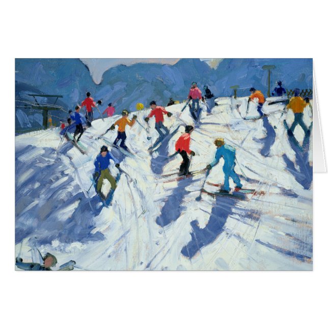 Pente occupée Lofer 2004 de ski (Devant horizontal)