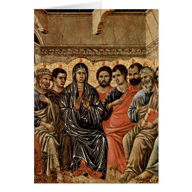 Pentecost durch Duccio (Vorne)