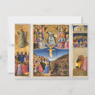 Pentecost von Fra Angelico Postkarte