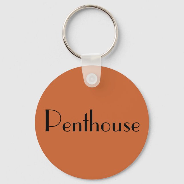 Penthouse-Schlüsselkette Schlüsselanhänger (Vorderseite)