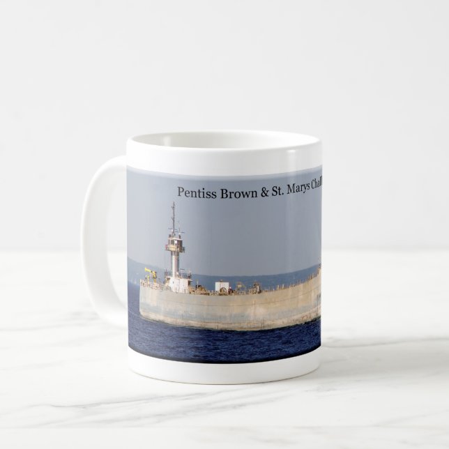 Pentium Brown & St. Marys Challenger Kaffeetasse (Vorderseite Links)