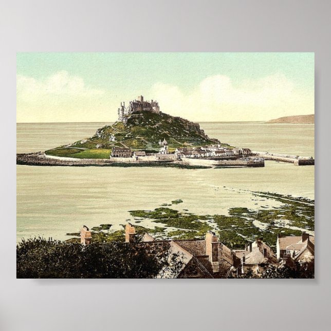 Penzance, St. Michael's Mount, Cornwall, England c Poster (Vorne)