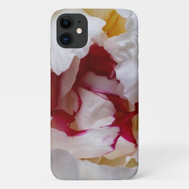 Peonblätter Case-Mate iPhone Hülle (Rückseite)