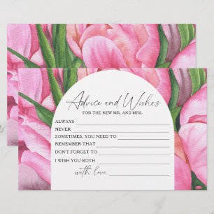 Peonies - Brautparty-Beratung und Wünsche Briefpapier