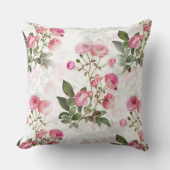 Peonies, floral, pattern, beautiful, modern, trend kissen (Vorderseite)