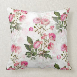 Peonies, floral, pattern, beautiful, modern, trend kissen