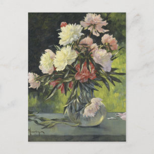 Peonies   Gunnar Gunnarsson Wennerberg Postkarte
