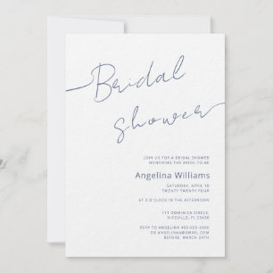 Peonies Invitation à la douche nuptiale