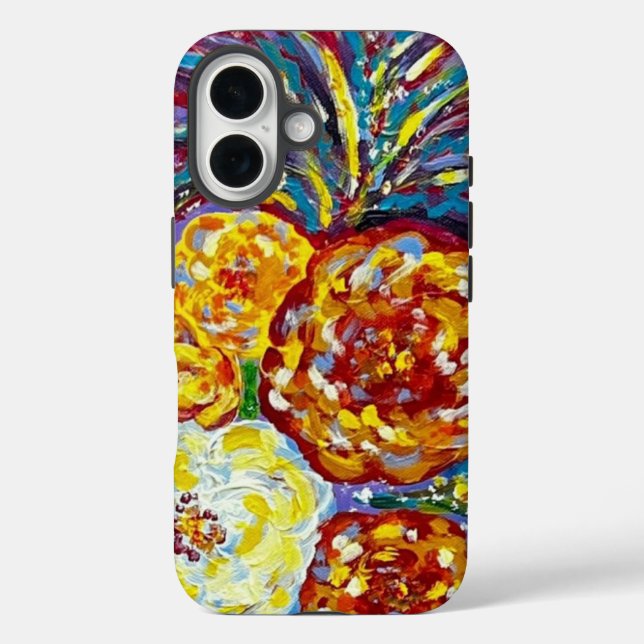 Peonies iPhone Case (Rückseite)