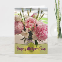 Peonies Mother Day Floral Card