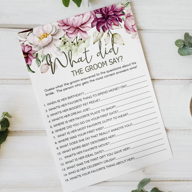 Peonies Pink Floral Game würde sagen: "Der Gräuel" Flyer (Von Creator hochgeladen)