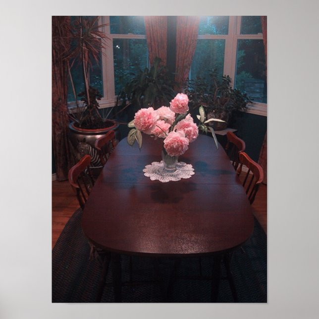 Peonies Poster (Vorne)