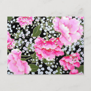 Peonies Postkarte