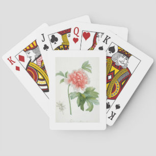 Peony, 1799 (Farbstippeldruck) Spielkarten