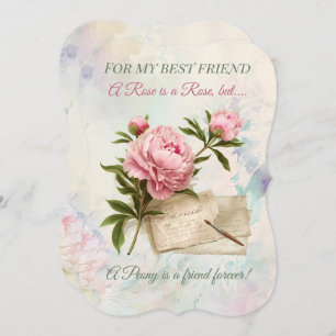 Peony Best Friend Birthday