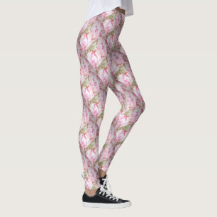 Peony Bliss Leggings All-Over-Print